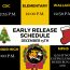 MPISD Early Release Day Friday, December 15