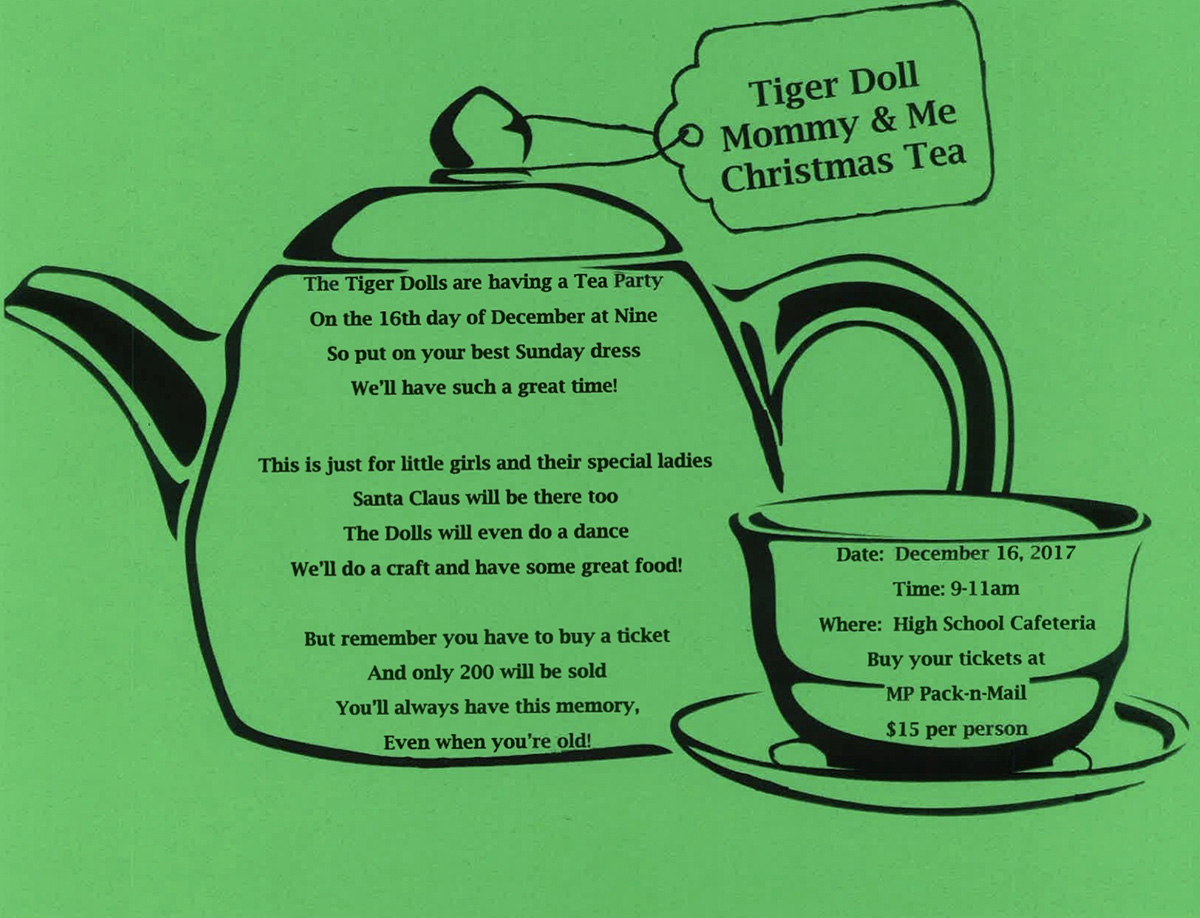 Mommy And Me Christmas Tea Invitation Mount Pleasant High School Mommy And Me Christmas Tea Invitation Mount Pleasant High School