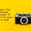 Picture Day Thursday, October 15