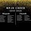 2025-2026 MPJH Cheer Team