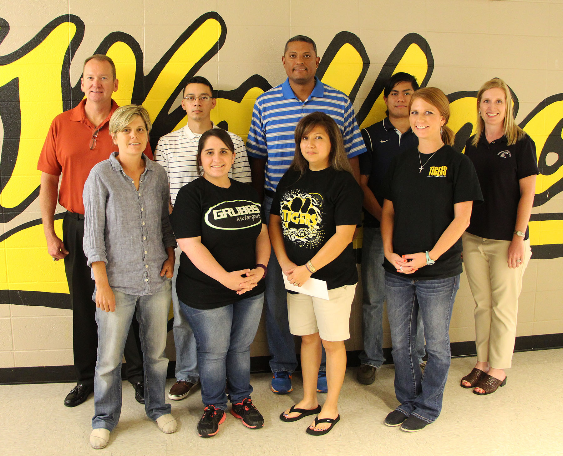Wallace First Year Teachers Receive Grants P.E. Wallace Middle School