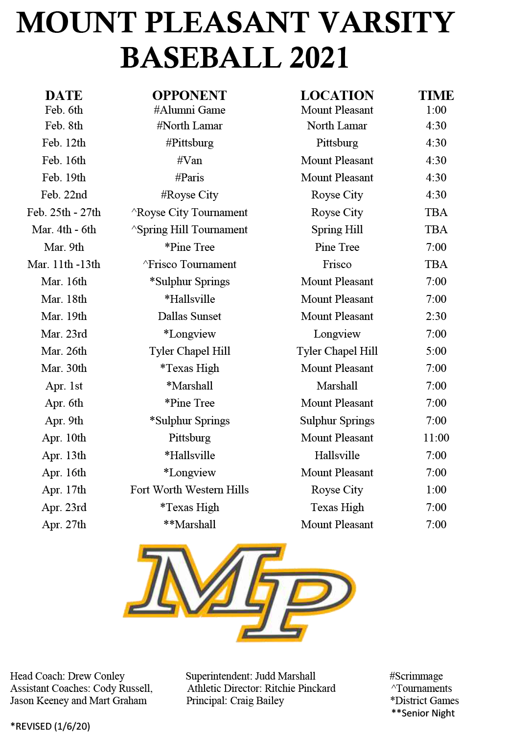 Lamar Baseball Schedule lamar-baseball-schedule