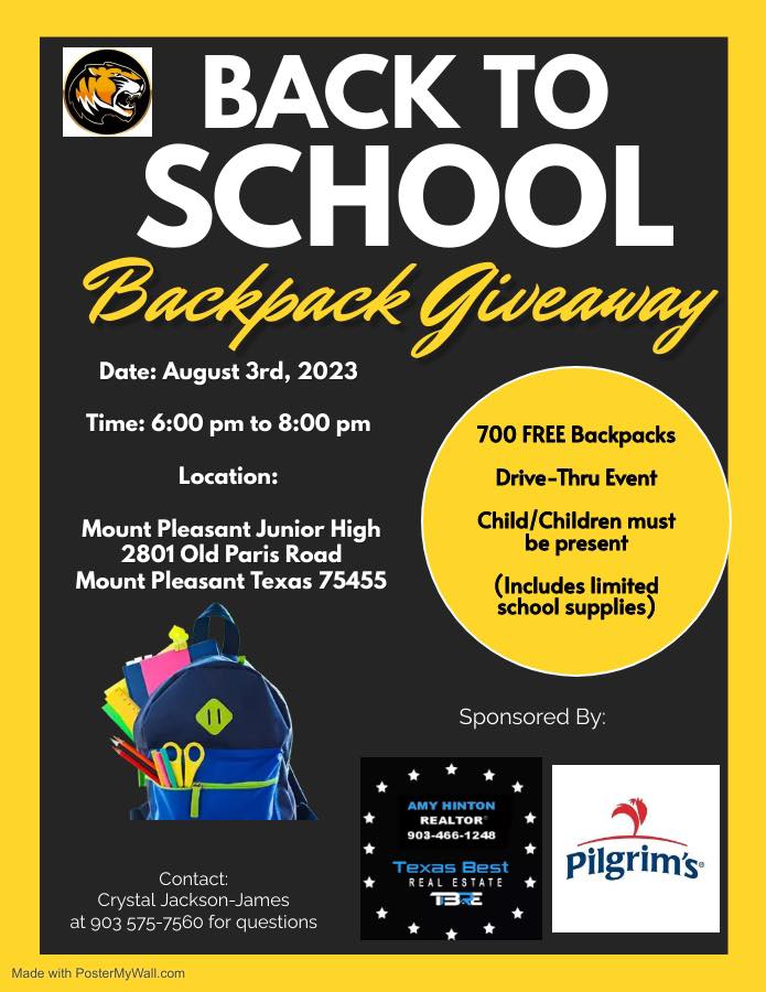 2023 Back-To-School Events + Free School Supplies Near You