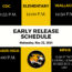 23-24 Last Day Early Release Schedule